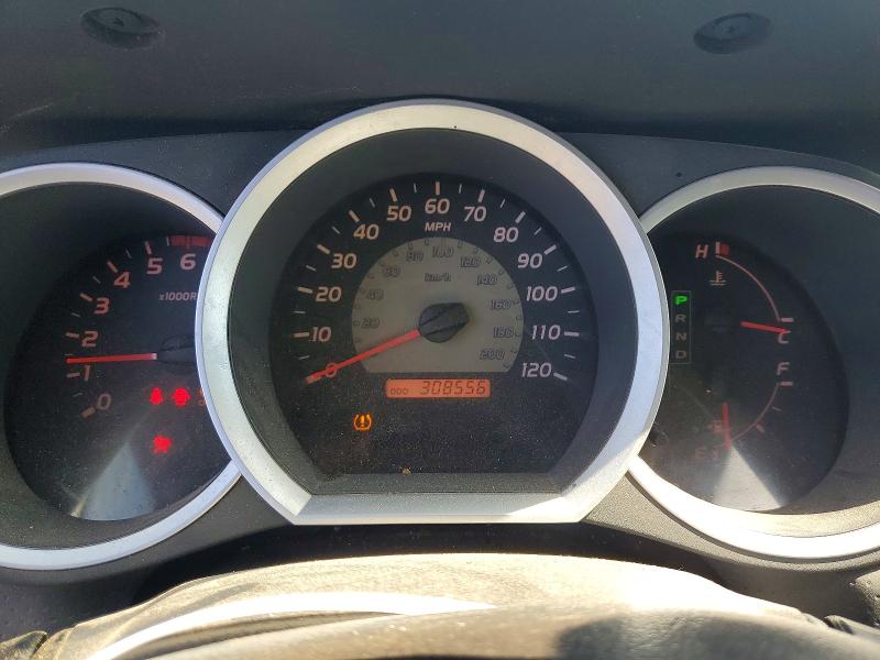 2008 Toyota Tacoma VIN 5TETX22NX8Z534485 COPART salvage auction — REAR END, CA - SALVAGE CERTIFICATE, sold $2,750 on 2026-07-29 (photo 9)