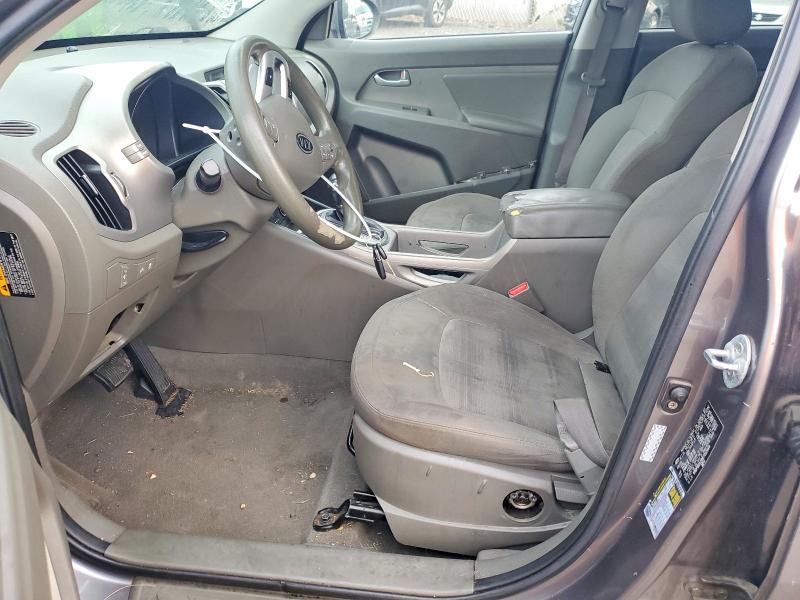 2011 Kia Sportage VIN KNDPB3A28B7012949 COPART salvage auction — NORMAL WEAR, Pa - Cert Of Title, sold $1,450 on 2026-07-28 (photo 7)