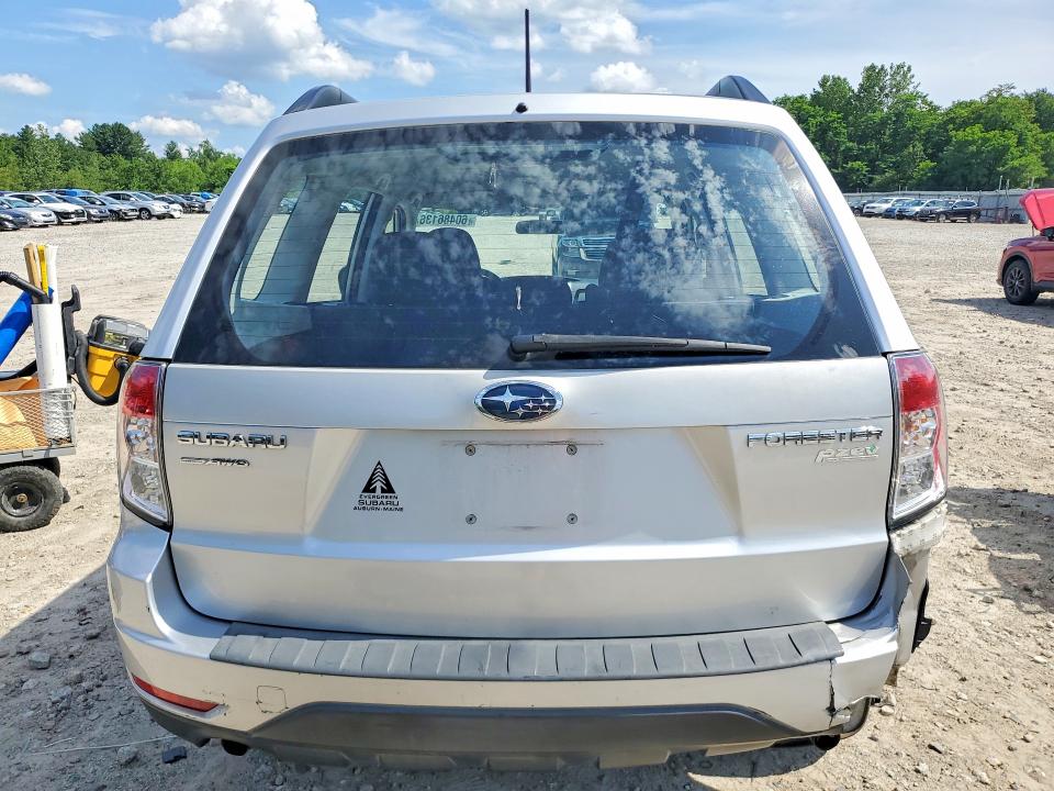 2011 Subaru Forester VIN JF2SHABC1BH776285 COPART salvage auction — REAR END, MA - CERT OF TITLE-RECONSTRCTD COLL, sold $400 on 2026-07-20 (photo 6)