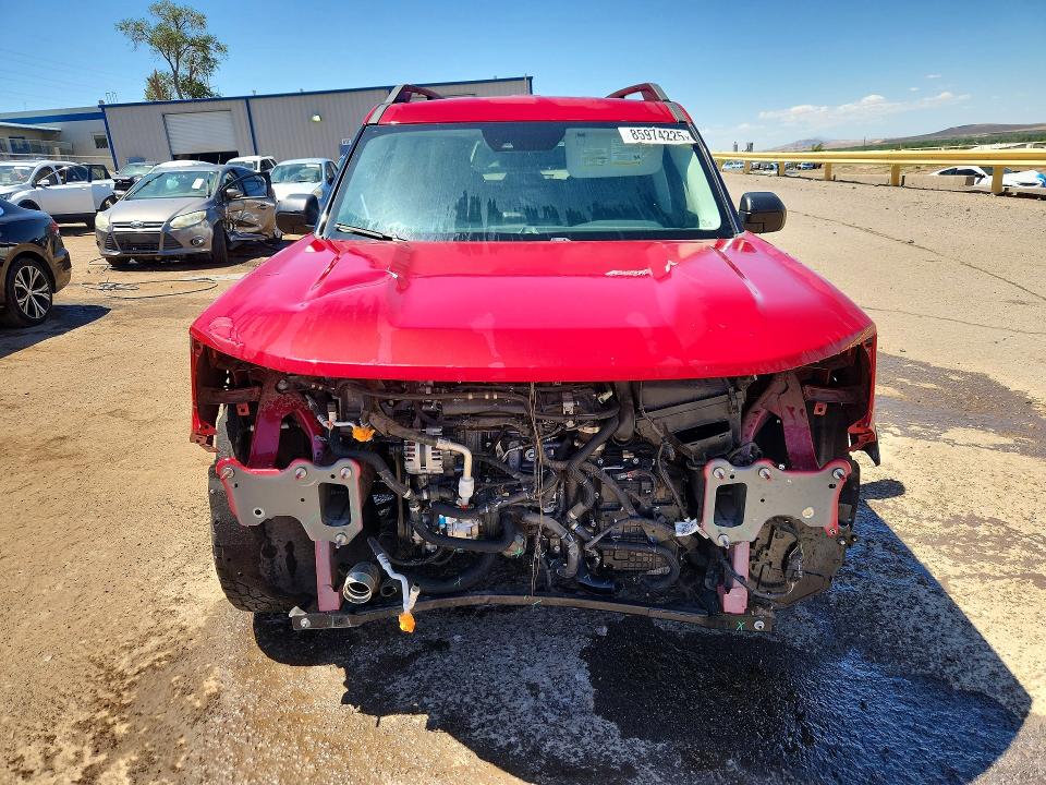 2021 Ford Bronco sport VIN 3FMCR9B64MRB04419 COPART salvage auction — FRONT END, NM - CERT OF TITLE-SALVAGE, sold $7,600 on 2026-08-20 (photo 5)