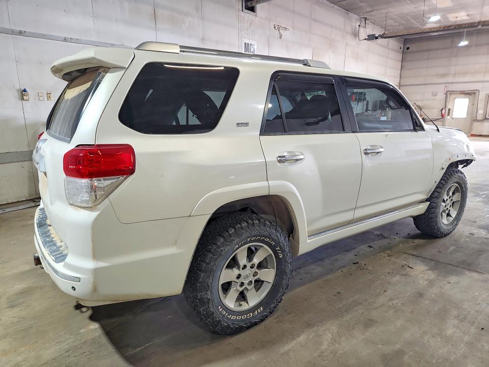 2013 Toyota 4runner VIN JTEBU5JR7D5115058 COPART salvage auction — FRONT END, Mi - Certificate Of Title, sold $1,350 on 2026-07-31 (photo 3)
