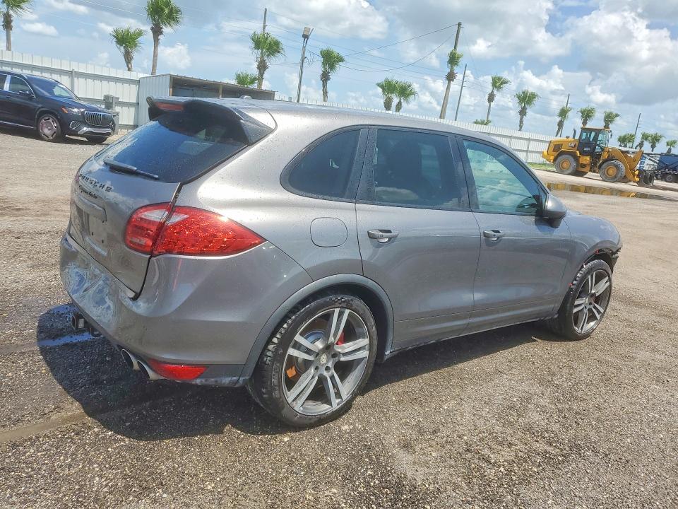 2011 Porsche Cayenne VIN WP1AC2A21BLA82036 COPART salvage auction — FRONT END, FL - CERT OF TITLE SLVG REBUILDABLE, sold $2,100 on 2026-09-21 (photo 3)