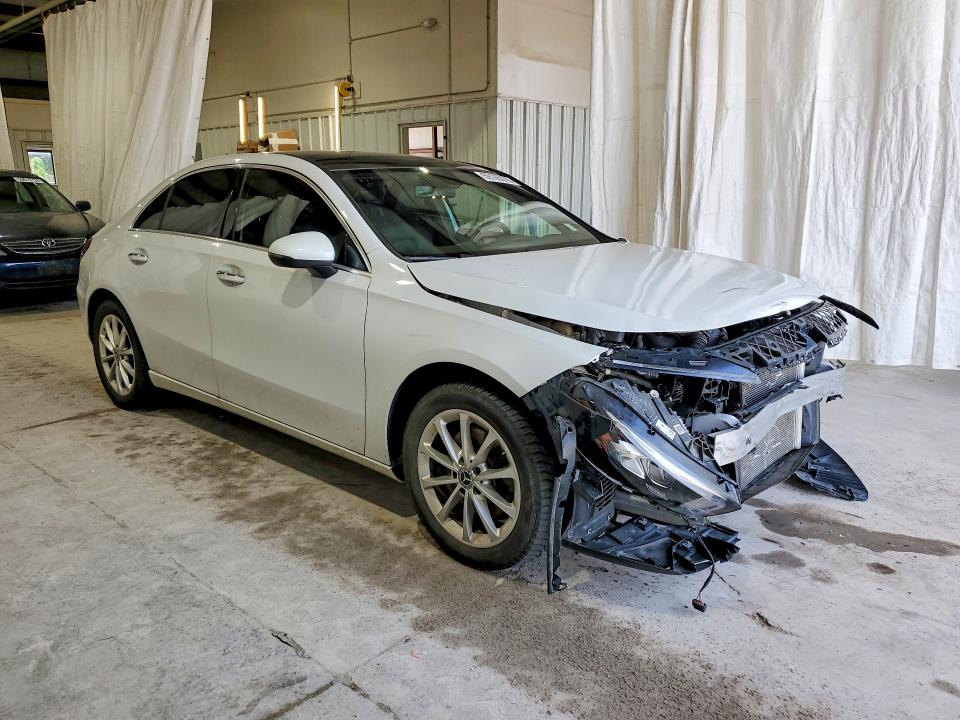 2019 Mercedes-benz A-class VIN WDD3G4EB2KW025496 COPART salvage auction — FRONT END, Ny - Mv-907A Salvage Certificate, sold $5,700 on 2026-07-13 (photo 4)