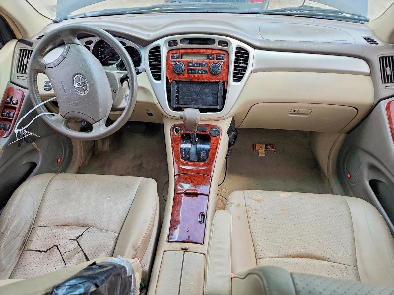 2004 Toyota Highlander VIN JTEDP21A440003775 COPART salvage auction — FRONT END, La - Cert Of Title-Salvage, sold $425 on 2026-07-30 (photo 8)