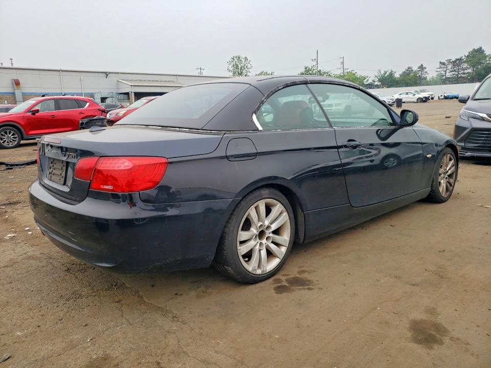 2011 BMW 3 series VIN WBADW7C54BE726883 COPART salvage auction — FRONT END, CT - CERT OF TITLE-SALVAGE, sold $450 on 2026-07-28 (photo 3)