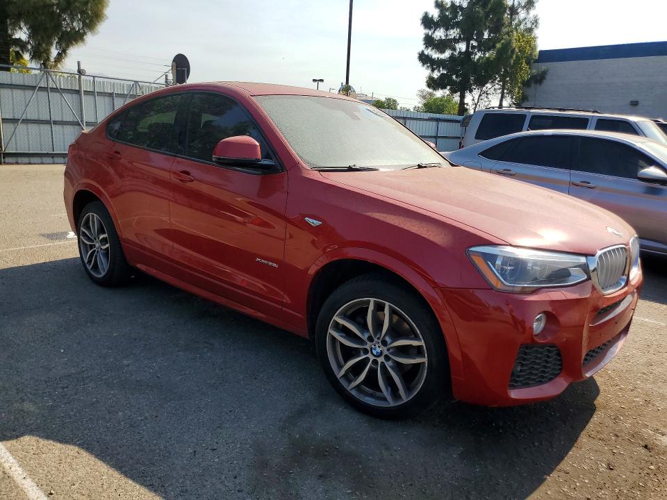 2015 BMW X4 VIN 5UXXW3C56F0F88650 COPART salvage auction — MECHANICAL, Mn - Certificate Of Title, sold $1,000 on 2026-07-28 (photo 4)