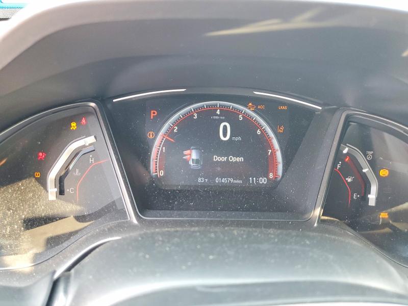 2020 Honda Civic VIN SHHFK7H98LU222323 COPART salvage auction — FRONT END, CO - SALVAGE TITLE (P), sold $550 on 2026-07-28 (photo 9)