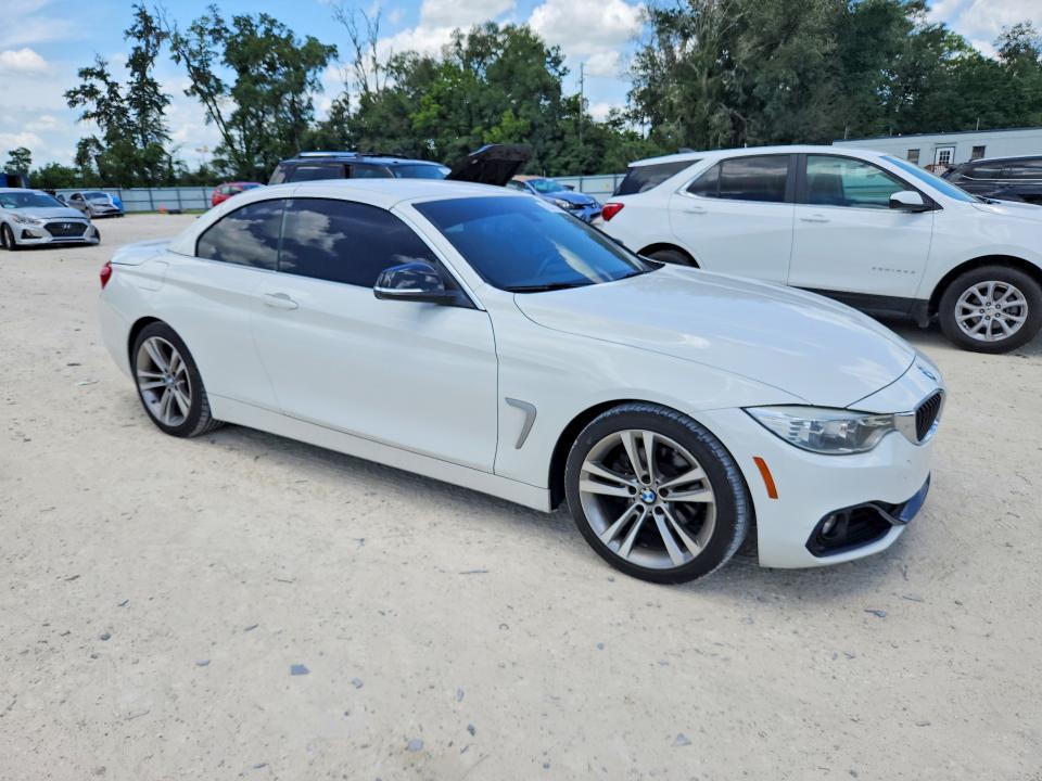 2014 BMW 4er VIN WBA3V5C57EJ969148 COPART salvage auction — MINOR DENT/SCRATCHES, Fl - Cert Of Title Slvg Rebuildable, sold $6,800 on 2026-08-18 (photo 4)