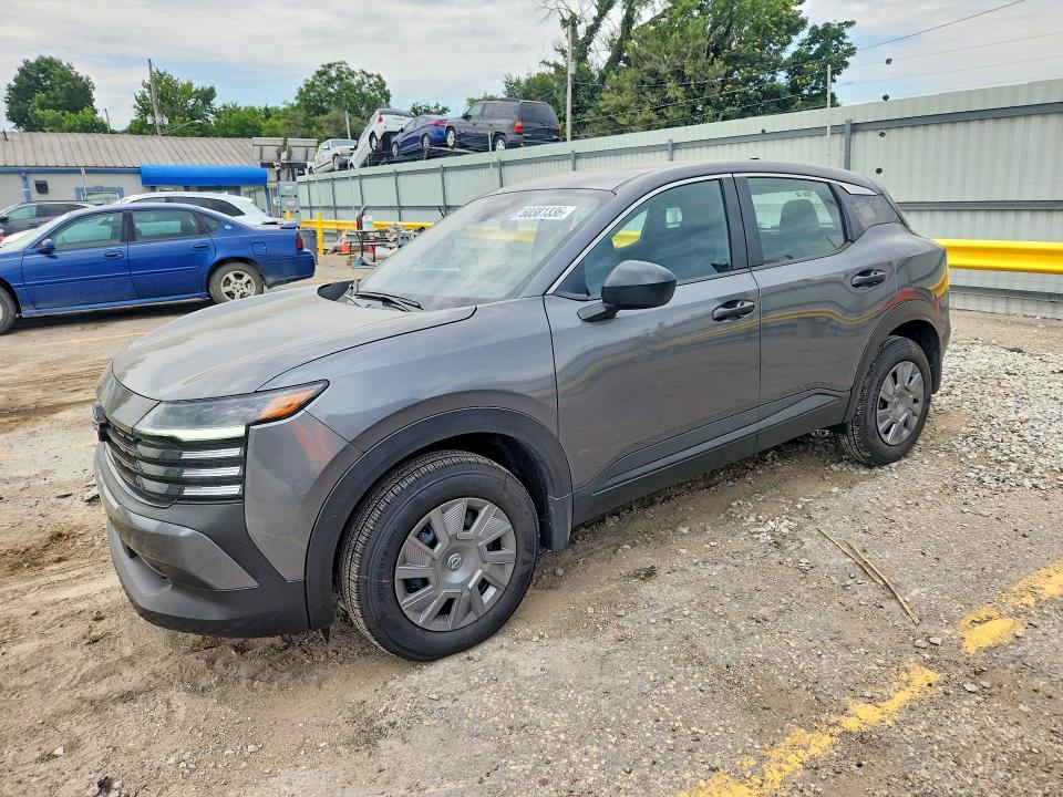 2026 Nissan Kicks VIN 3N8AP6BE3TL368745 COPART salvage auction — SIDE, Ks - Cert Of Title-Salvage, sold $7,100 on 2026-08-17 (photo 1)