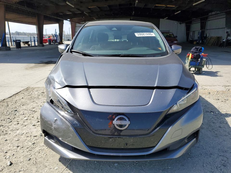 2023 Nissan Leaf VIN 1N4AZ1BV5PC558613 COPART salvage auction — FRONT END, Ca - Salvage Certificate, sold $3,350 on 2026-07-23 (photo 5)