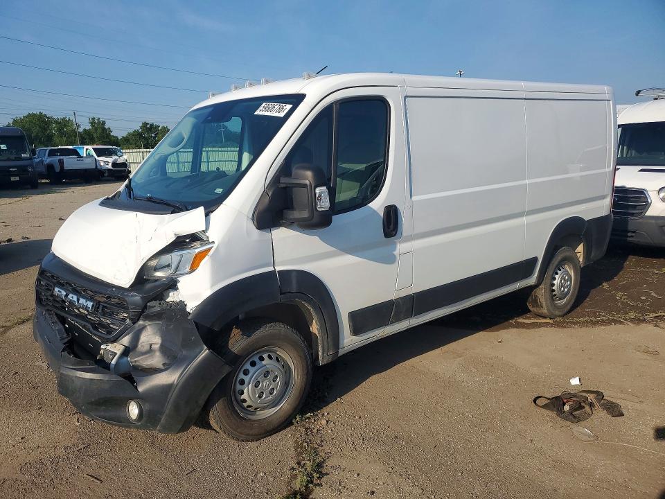 2025 Ram Promaster 2500 VIN 3C6LRVVG7SE513589 — COPART salvage auction photo