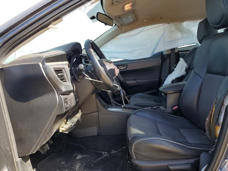 2014 Toyota Corolla VIN 5YFBURHE6EP152573 COPART salvage auction — FRONT END, Tx - Salvage Vehicle Title, sold $2,200 on 2026-07-23 (photo 7)
