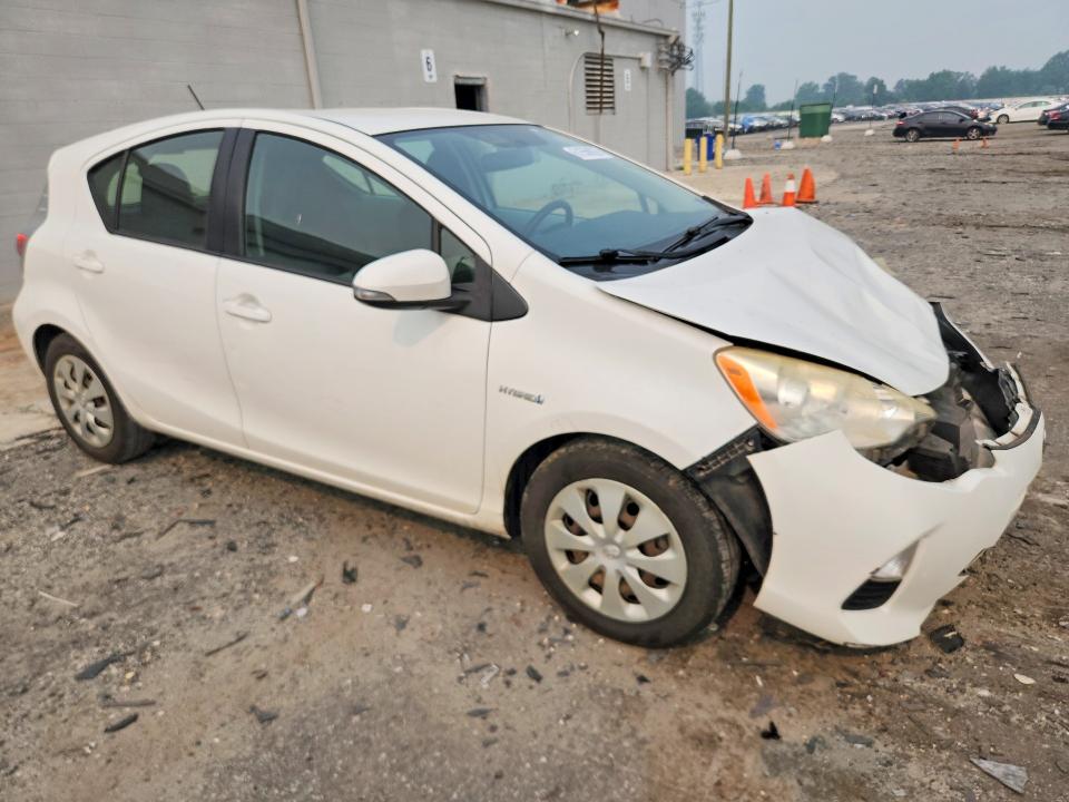 2013 Toyota Prius VIN JTDKDTB3XD1528926 COPART salvage auction — FRONT END, Va - Certificate Of Title, sold $500 on 2026-07-29 (photo 4)