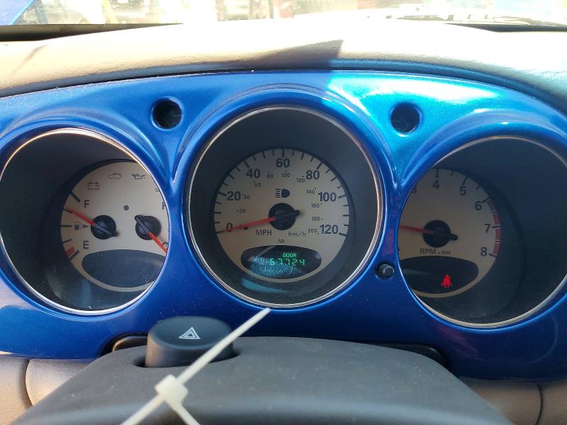 2004 Chrysler Pt cruiser VIN 3C8FY68844T349153 COPART salvage auction — FRONT END, Ca - Salvage Certificate, sold $375 on 2026-07-24 (photo 9)