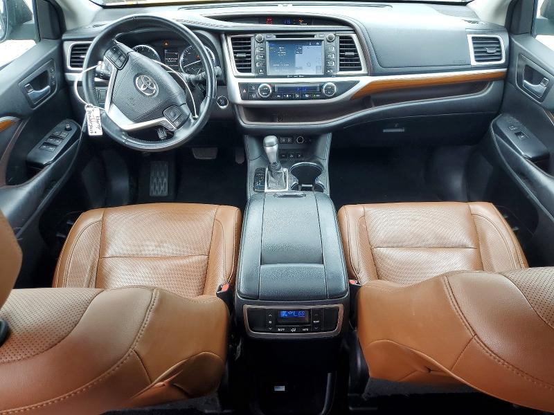 2018 Toyota Highlander VIN 5TDDZRFH7JS819627 COPART salvage auction — FRONT END, PA - CERTIFICATE OF SALVAGE, sold $9,300 on 2026-07-28 (photo 8)