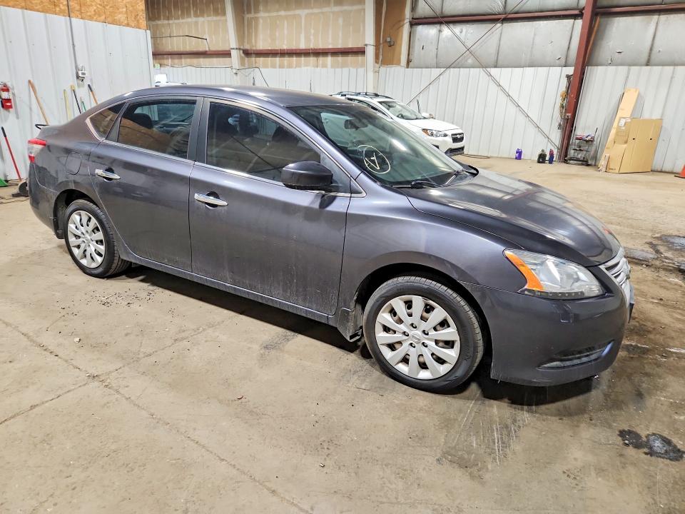 2013 Nissan Sentra VIN 3N1AB7AP8DL634106 COPART salvage auction — MINOR DENT/SCRATCHES, AK - CERTIFICATE OF VEHICLE TITLE, sold $625 on 2026-07-21 (photo 4)