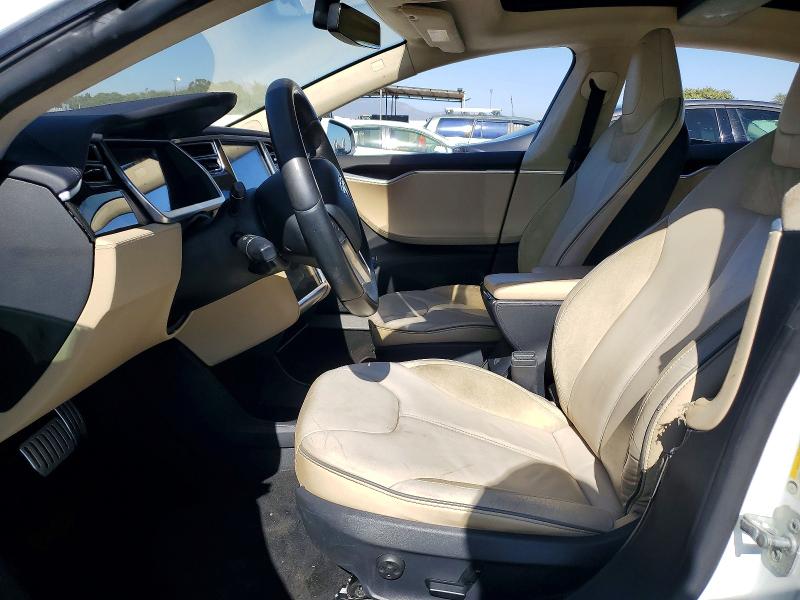 2013 Tesla Model s VIN 5YJSA1DP9DFP13098 COPART salvage auction — REAR END, CA - SALVAGE CERTIFICATE, sold $1,000 on 2026-07-31 (photo 7)