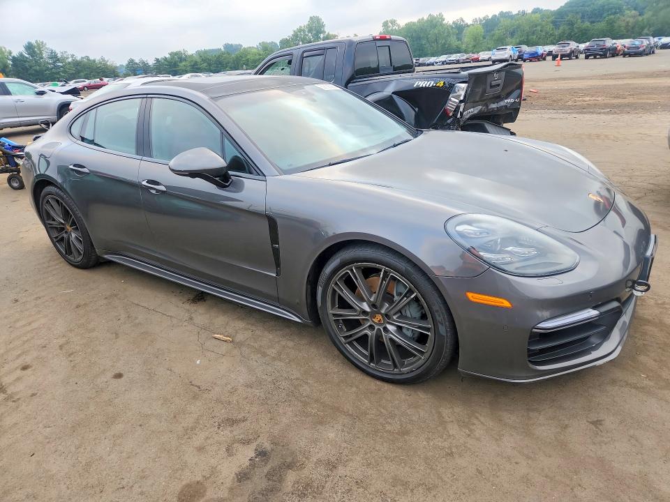 2018 Porsche Panamera VIN WP0AB2A75JL132600 COPART salvage auction — WATER/FLOOD, Ct - Cert Of Title-Flood Salvage, sold $19,400 on 2026-07-31 (photo 4)