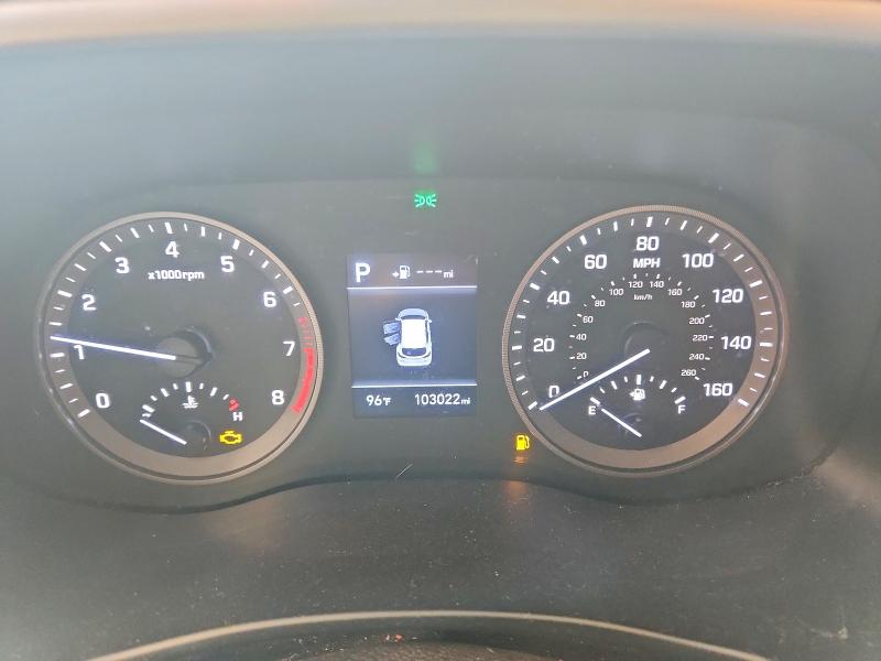 2019 Hyundai Tucson VIN KM8J3CA44KU069537 COPART salvage auction — FRONT END, WI - CERTIFICATE OF TITLE, sold $3,500 on 2026-07-29 (photo 9)