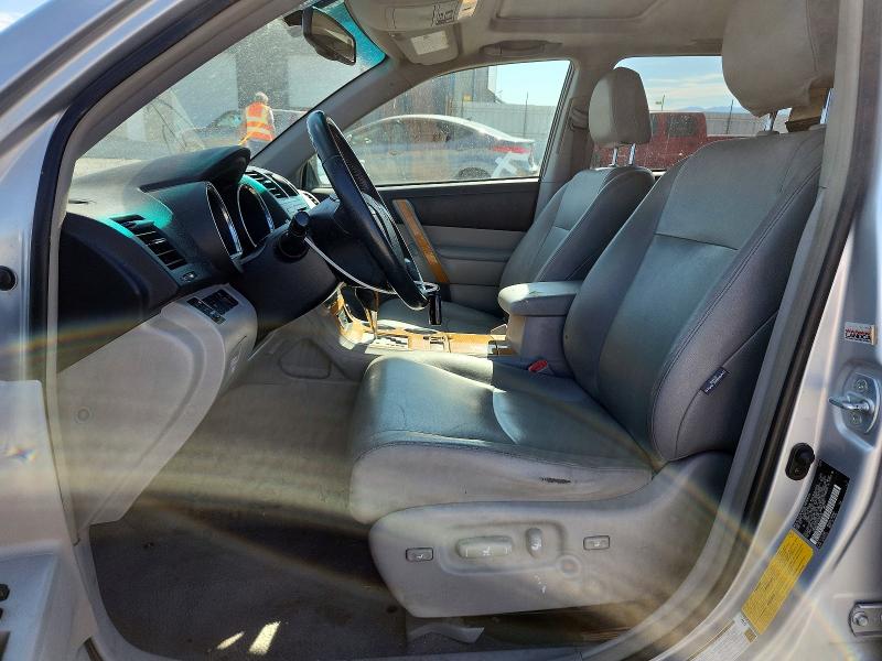 2008 Toyota Highlander VIN JTEEW44A282009535 COPART salvage auction — FRONT END, Ut - Certificate Of Title, sold $1,100 on 2026-07-31 (photo 7)