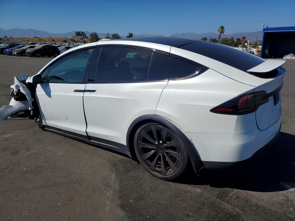 2023 Tesla Model x VIN 7SAXCDE58PF404180 COPART salvage auction — FRONT END, Ca - Salvage Certificate, sold $15,800 on 2026-07-29 (photo 2)