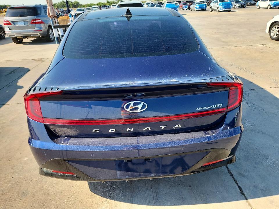2022 Hyundai Sonata VIN 5NPEH4J26NH149738 COPART salvage auction — NORMAL WEAR, Tx - Certificate Of Title, sold $8,700 on 2026-07-29 (photo 6)
