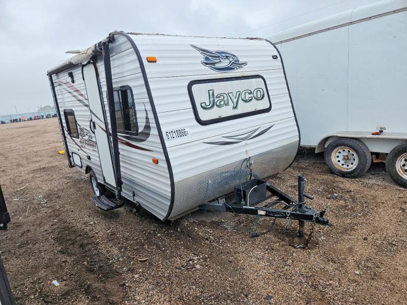2015 Jayco jay Trailers VIN 1UJBJ0AG4F77D0331 COPART salvage auction — HAIL, MN - CERT OF TITLE-PRIOR SALVAGE, sold $150 on 2026-09-03 (photo 1)