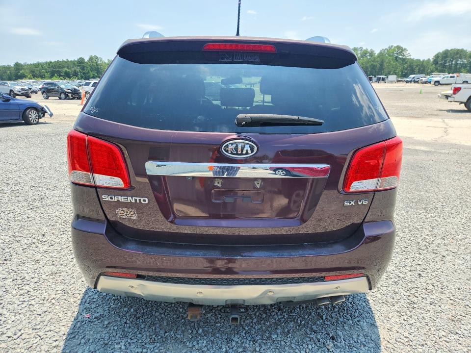 2011 Kia Sorento VIN 5XYKW4A21BG162179 COPART salvage auction — FRONT END, NC - SALVAGE CERTIFICATE OF TITLE, sold $900 on 2026-07-27 (photo 6)