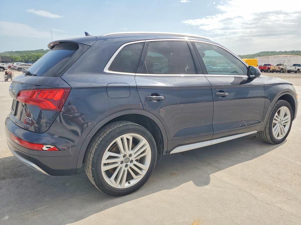 2018 Audi Q5 VIN WA1BNAFY2J2137454 COPART salvage auction — FRONT END, Ok - Cert Of Title-Salvage, sold $8,600 on 2026-07-22 (photo 3)