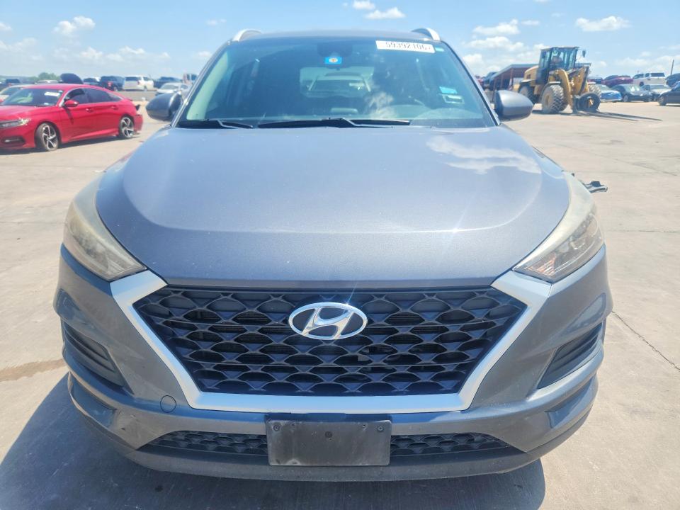 2019 Hyundai Tucson VIN KM8J33A45KU062600 COPART salvage auction — REAR END, Tx - Salvage Vehicle Title, sold $950 on 2026-07-23 (photo 5)