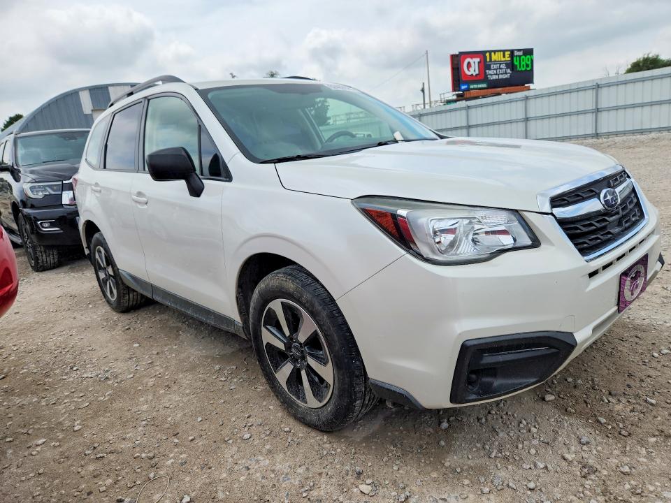2018 Subaru Forester VIN JF2SJABCXJH546649 COPART salvage auction — HAIL, Salvage Title, sold $7,100 on 2026-08-24 (photo 4)