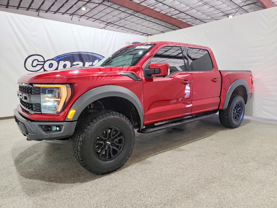 2021 Ford VIN 1FTFW1RG7MFC62700 COPART salvage auction — SIDE, Sd - Dis/Dlr/Exp Only Clean Title, sold $36,500 on 2026-07-31 (photo 1)