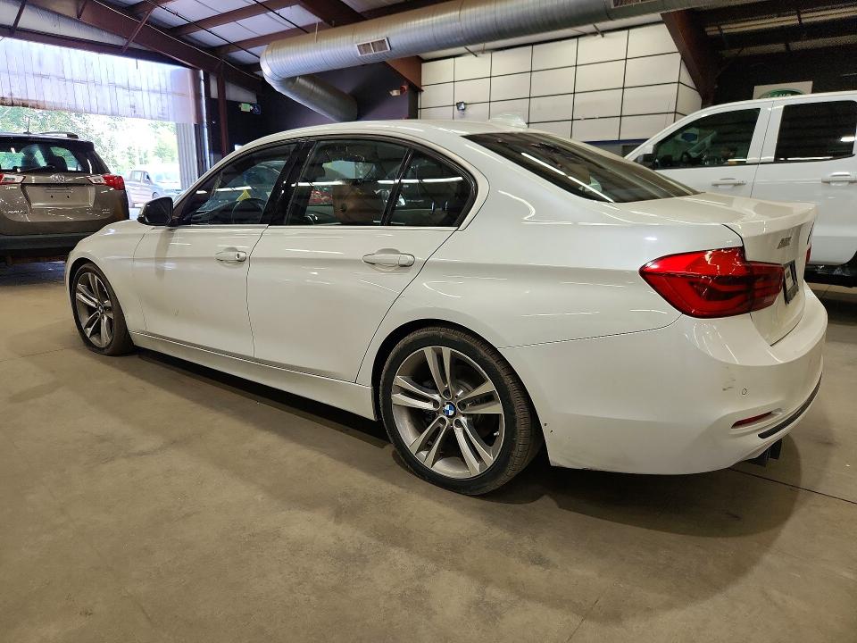2017 BMW 3 series VIN WBA8B9G37HNU56381 COPART salvage auction — MINOR DENT/SCRATCHES, WV - CERTIFICATE OF TITLE (P), sold $2,400 on 2026-07-17 (photo 2)