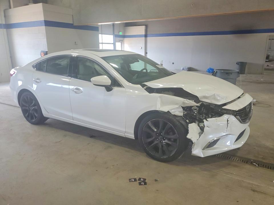 2016 Mazda 6 VIN JM1GJ1W52G1418861 COPART salvage auction — FRONT END, Va - Cert Of Title - Salvage, sold $800 on 2026-07-31 (photo 4)