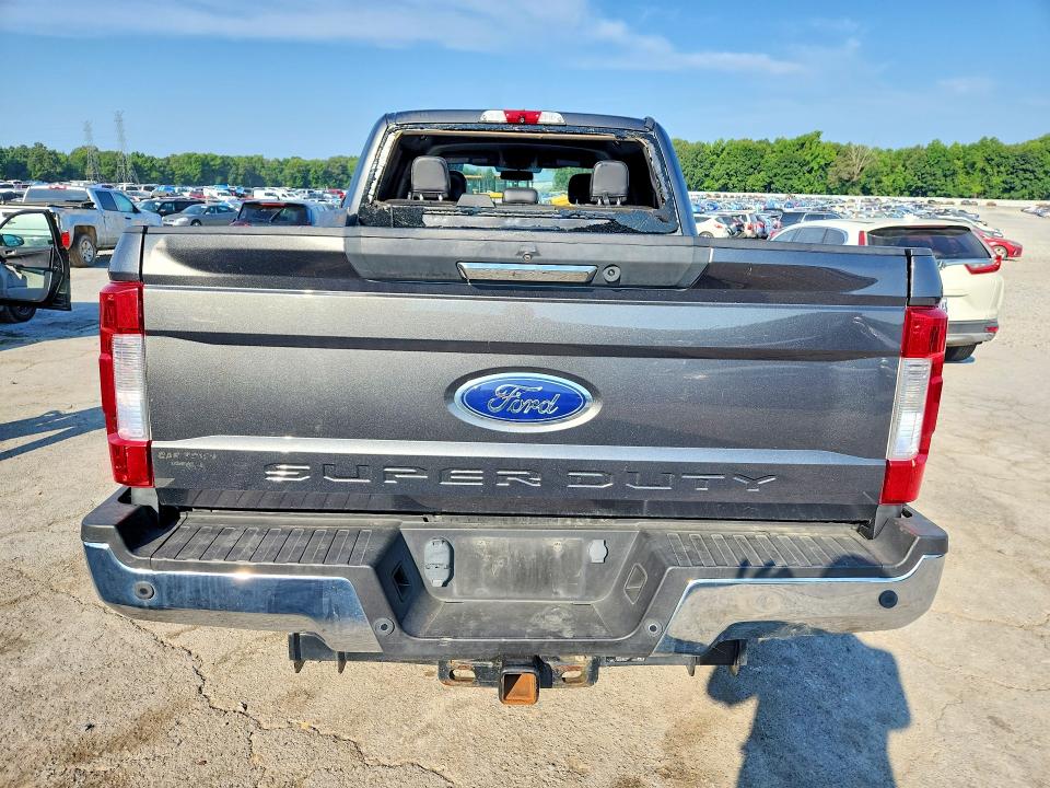2019 Ford F250 VIN 1FT7W2BT3KEG32254 COPART salvage auction — REAR END, Ms - Cert Of Title-Salvaged, sold $10,600 on 2026-07-09 (photo 6)