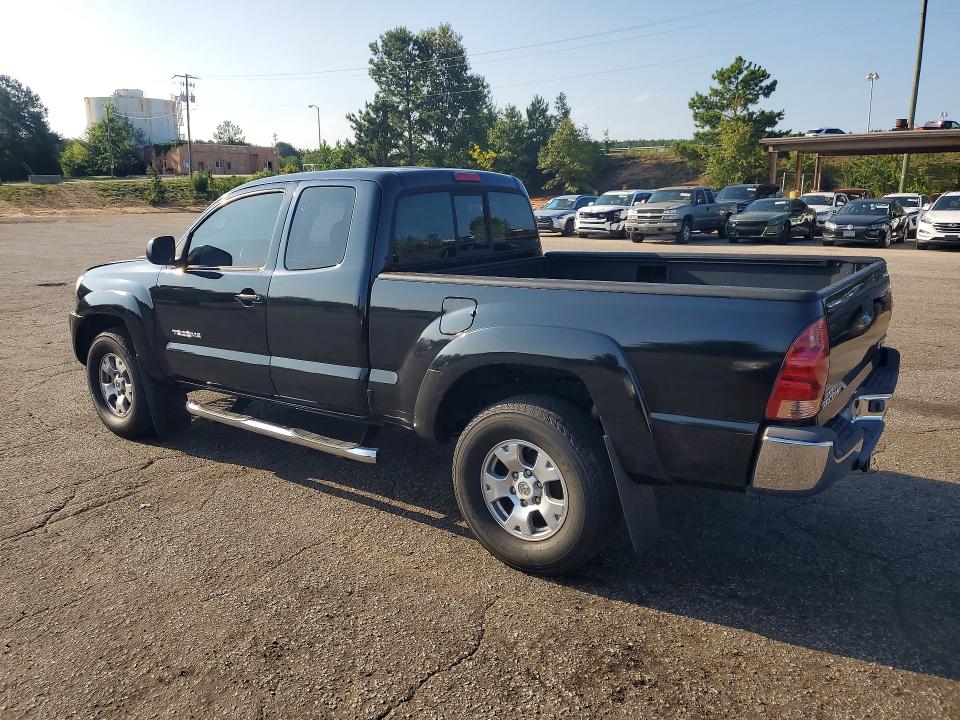 2007 Toyota Tacoma VIN 5TETU62NX7Z437852 COPART salvage auction — FRONT END, Sc - Cert Of Title-Salvage, sold $3,550 on 2026-07-31 (photo 2)
