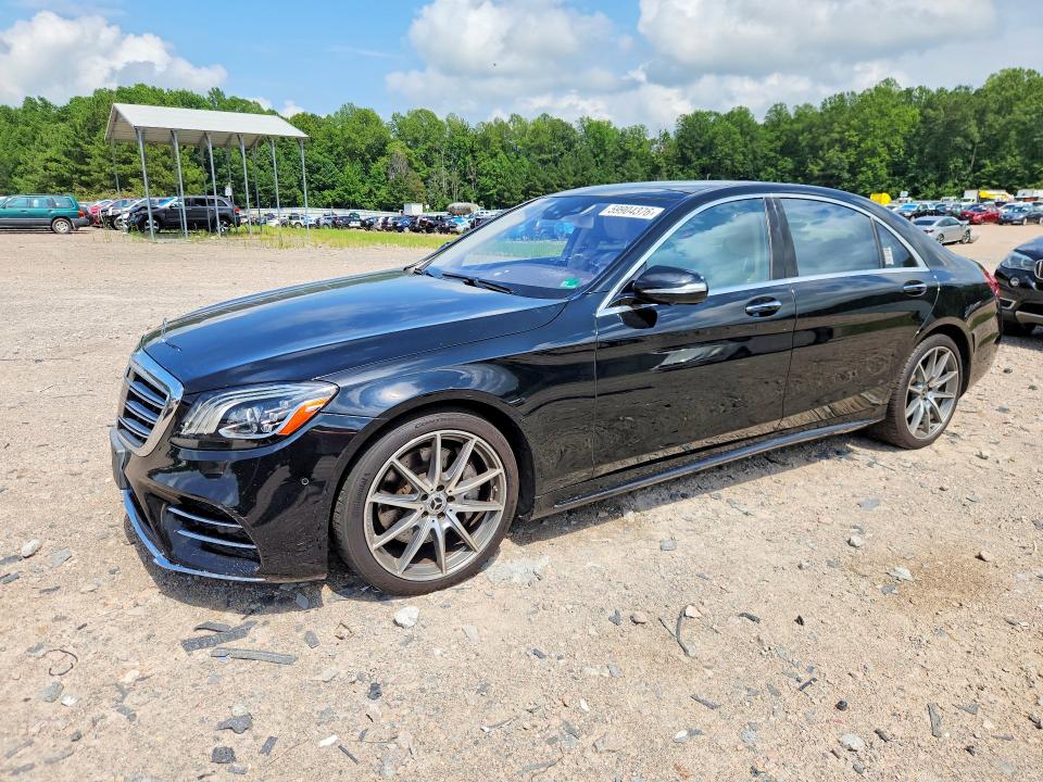 2018 Mercedes-benz S-klasse VIN WDDUG8GB2JA402610 COPART salvage auction — MINOR DENT/SCRATCHES, Va - Certificate Of Title (P), sold $16,400 on 2026-07-28 (photo 1)