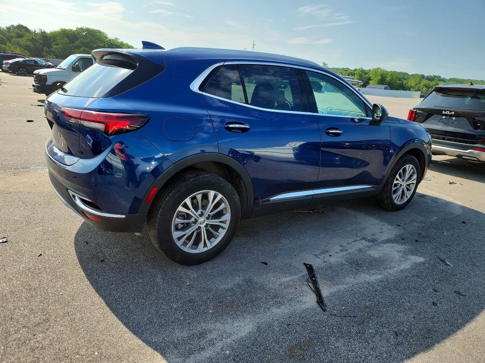 2023 Buick Envision VIN LRBAZLR48PD040197 COPART salvage auction — MECHANICAL, VA - CERT OF TITLE - SALVAGE, sold $200 on 2026-07-22 (photo 3)