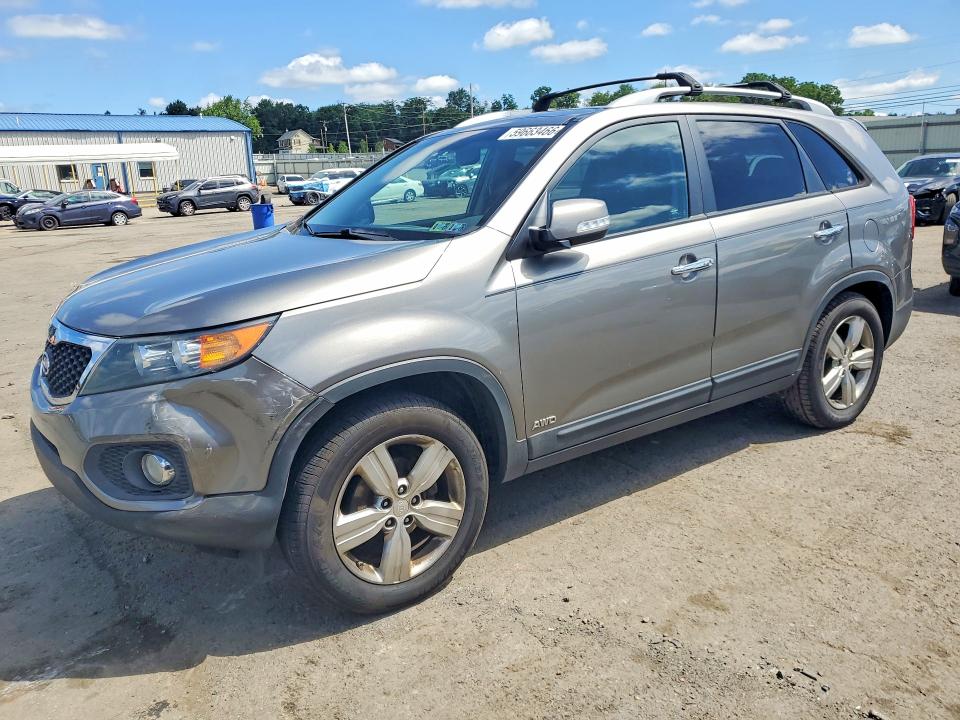 2012 Kia Sorento VIN 5XYKUDA25CG286379 COPART salvage auction — FRONT END, Pa - Certificate Of Salvage, sold $1,350 on 2026-07-14 (photo 1)