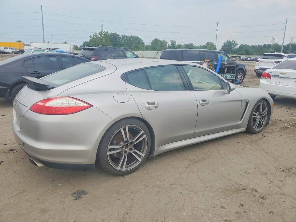 2011 Porsche Panamera VIN WP0AA2A78BL016599 COPART salvage auction — FRONT END, MI - CERTIFICATE OF TITLE, sold $2,800 on 2026-07-31 (photo 3)