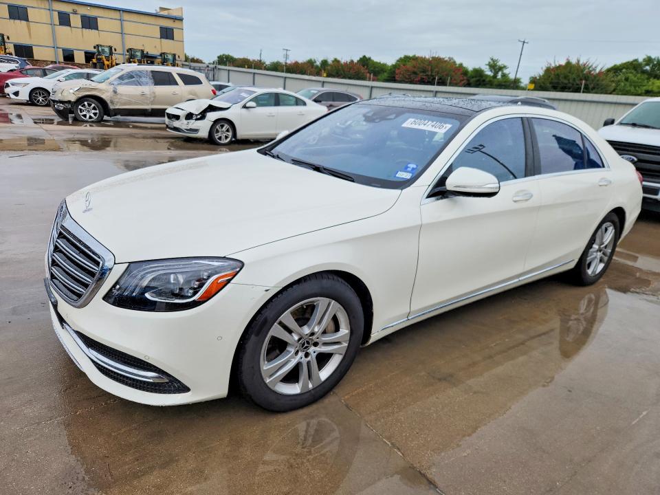 2018 Mercedes-benz S-klasse VIN WDDUG6GB7JA326578 — COPART salvage auction photo
