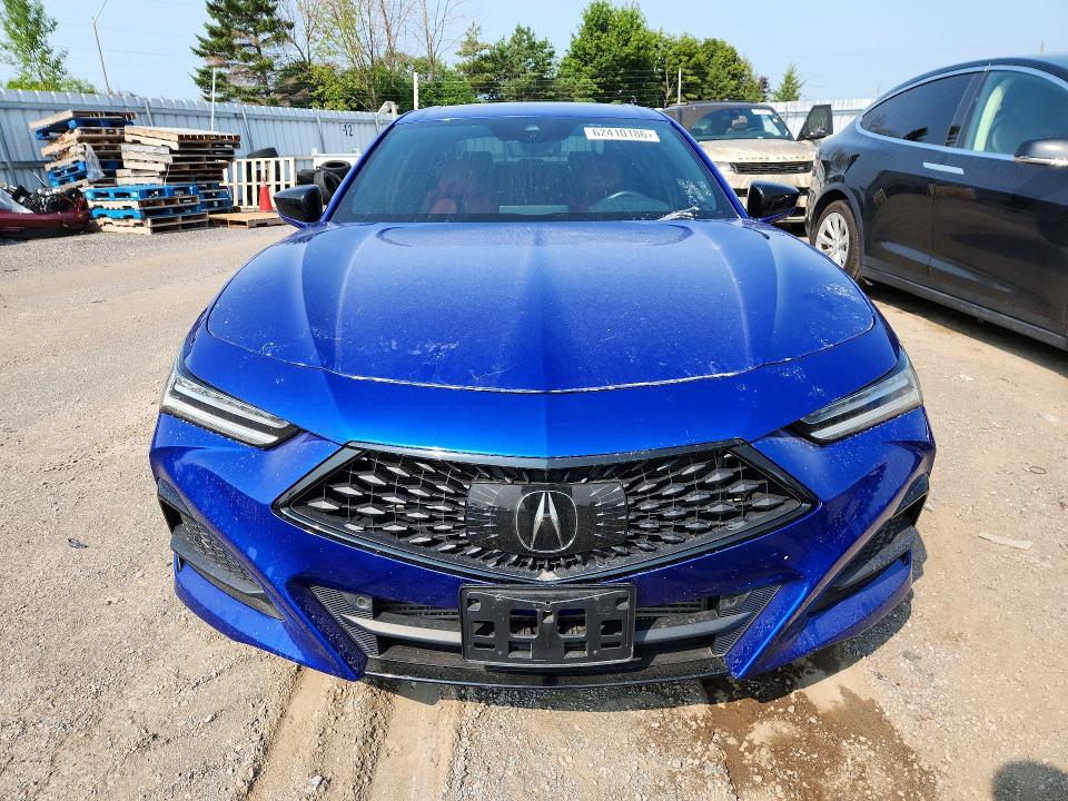 2021 Acura Tlx VIN 19UUB6F56MA801597 COPART salvage auction — VANDALISM, On - Permit No Brand - Unfit, sold $19,350 on 2026-08-18 (photo 5)