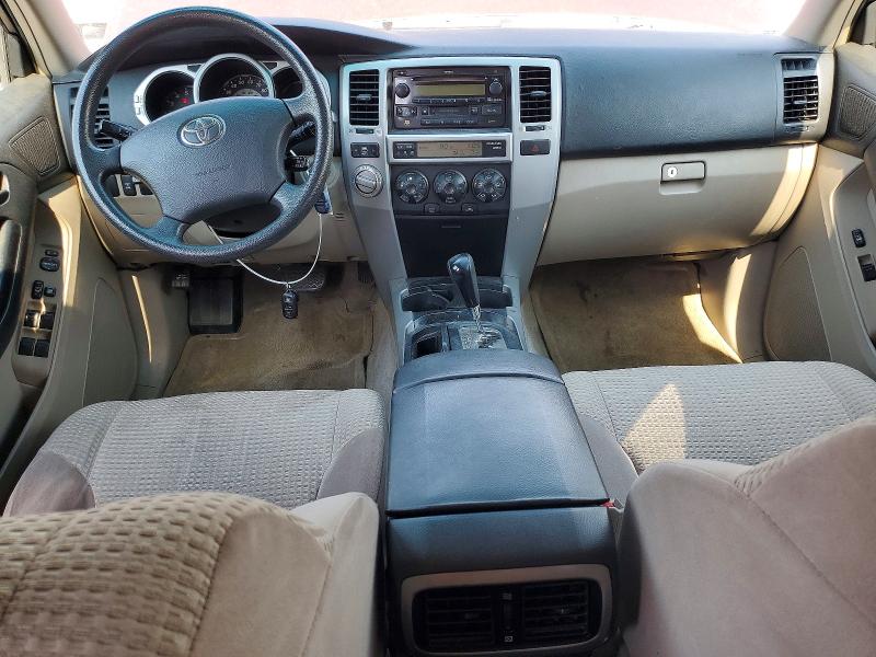 2005 Toyota 4runner VIN JTEBU14R858041394 COPART salvage auction — UNDERCARRIAGE, CO - DIS/DLR/EXP ONLY CLEAN TITLE, sold $2,300 on 2026-07-21 (photo 8)