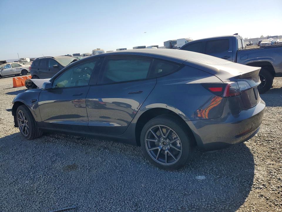 2022 Tesla Model 3 VIN 5YJ3E1EB6NF204745 COPART salvage auction — FRONT END, Ca - Salvage Certificate, sold $2,950 on 2026-07-31 (photo 2)