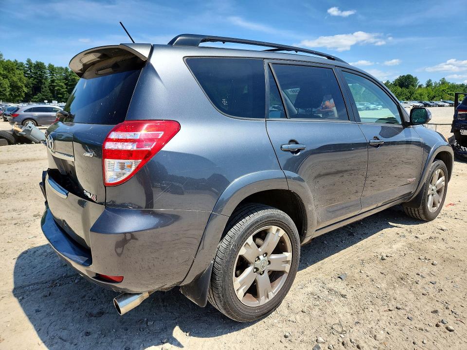 2011 Toyota Rav4 VIN JTMRF4DV4B5037352 COPART salvage auction — REAR END, Ma - Cert Of Title-Reconstrctd Coll, sold $1,700 on 2026-07-27 (photo 3)