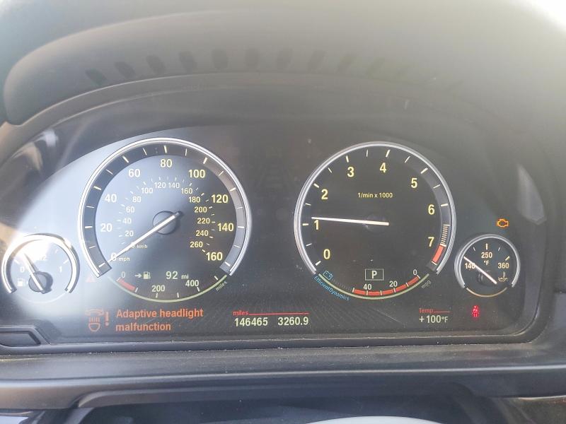 2016 BMW 5er VIN WBA5B1C52GG131765 COPART salvage auction — FRONT END, Ca - Salvage Certificate, sold $1,600 on 2026-07-22 (photo 9)