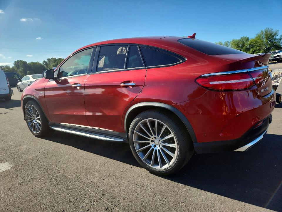 2016 Mercedes-benz Gle coupe VIN 4JGED6EB1GA042359 COPART salvage auction — MINOR DENT/SCRATCHES, Mt - Certificate Of Title (P), sold $17,400 on 2026-07-22 (photo 2)