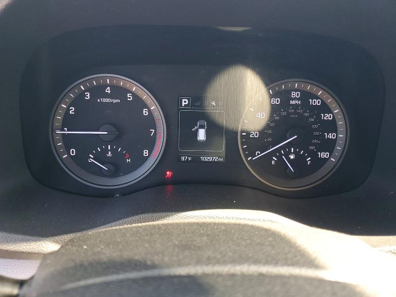 2016 Hyundai Tucson VIN KM8J33A47GU178131 COPART salvage auction — SIDE, Nv - Salvage Title, sold $450 on 2026-07-23 (photo 9)