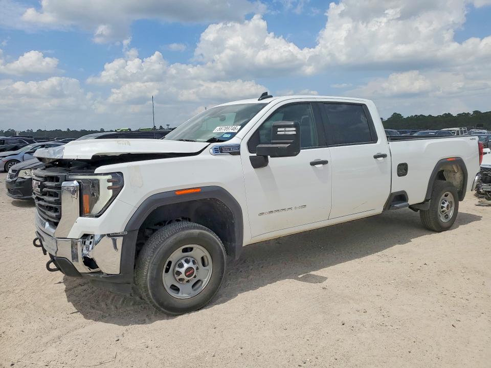 2024 Gmc SIERRA VIN 1GT49LE77RF142533 COPART salvage auction — FRONT END, Tx - Salvage Vehicle Title, sold $13,800 on 2026-07-10 (photo 1)