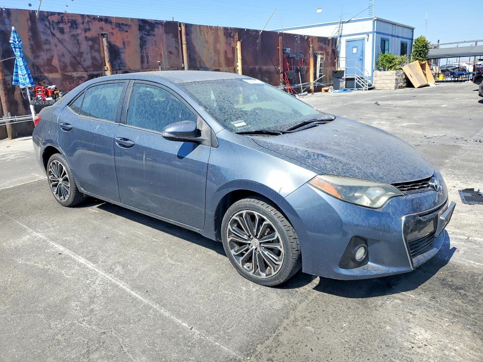 2014 Toyota Corolla VIN 5YFBURHE9EP047638 COPART salvage auction — NORMAL WEAR, Ca - Dis/Dlr/Exp Clean W/Salv Hist, sold $3,450 on 2026-07-15 (photo 4)